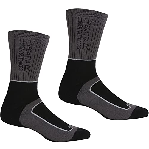 Regatta Samaris 2 Season Damen Wandersocken, schnelltrocknend, Stahl Regatta Samaris 2 Season Damen Wandersocken, schnelltrocknend, Stahl von Regatta