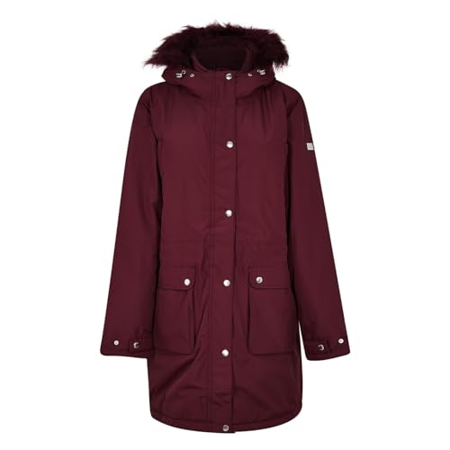 Regatta Voltera wasserdichter Parka für Damen, mit Heiztechnologie, Claret, 20 Regatta Voltera wasserdichter Parka für Damen, mit Heiztechnologie, Claret, 20 von Regatta