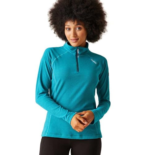 Regatta Damen Women's Montes Lightweight Half-Zip Fleece fleece, Moroccan Blu, von Regatta