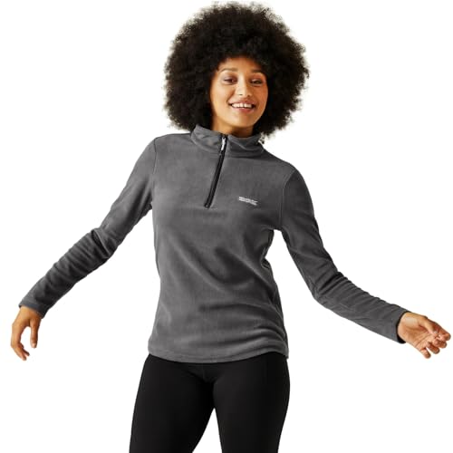 Regatta Sweethart Damen-Fleecejacke mit halbem Reißverschluss und Symmetry-Gewebe, ideal zum Wandern, Spazierengehen und für Outdoor-Aktivitäten von Regatta