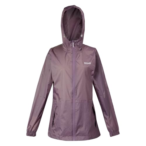 Regatta Damen Womens Pack It III Waterproof Durable Shell Jacket Regenjacke, Heather, von Regatta