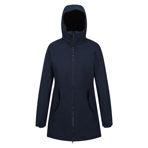 Regatta Damen Womens Voltera IV Waterproof Breathable Hooded Coat Regenjacke, Navy, Regatta Damen Womens Voltera IV Waterproof Breathable Hooded Coat Regenjacke, Navy, von Regatta