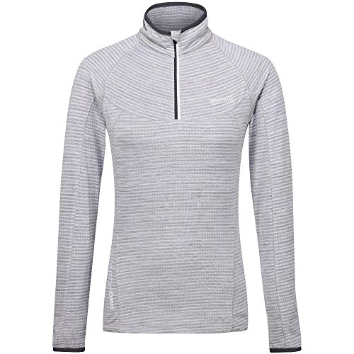 Regatta Damen Women's Yonder Half Zip Top T-Shirts/Polo-Hemden/Westen, White, 16 von Regatta