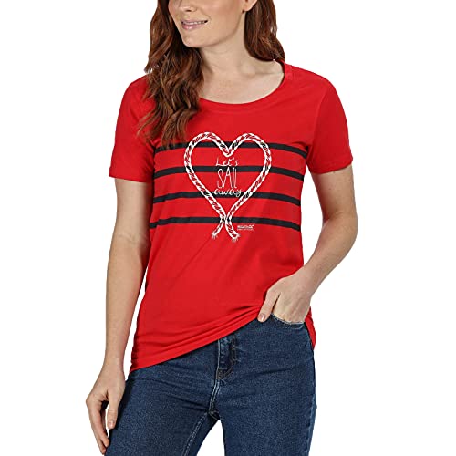 Regatta Filandra IV T-Shirt aus Coolweave- und Bio-Baumwolle mit Grafik-Print Regatta Filandra IV T-Shirt aus Coolweave- und Bio-Baumwolle mit Grafik-Print von Regatta