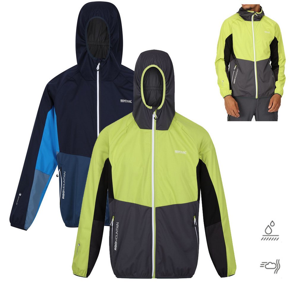 Regatta Hardshelljacke Regatta - funktionelle Extol Stretch Softshell Jacke mit Kapuze Tarvos von Regatta