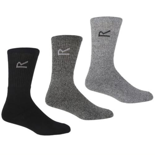 Regatta Herren 3 Socken/Box Warm Lange Knöchelstütze Socken (3 Stück) von Regatta