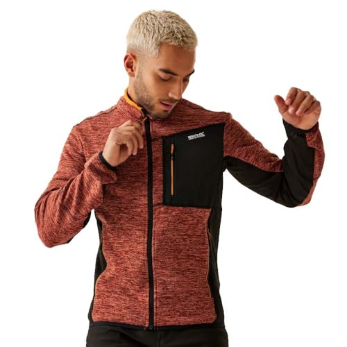 Regatta Herren-Fleecejacke mit durchgehendem Reißverschluss von Regatta