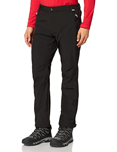 Regatta Herren Geo Softshell II Hose, Black, von Regatta