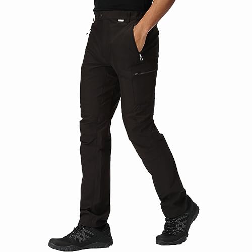 Regatta Men Highton TRS Trousers, Black, 33 von Regatta