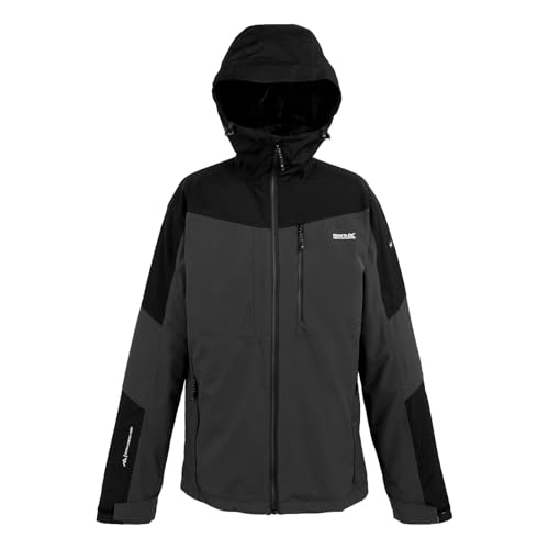 Regatta Herren Jacke Funktionsjacke Outdoorjacke 3 in 1 Jacke Wentwood IX, Farbe:Anthrazit, Artikel:-61G ash/Black, Größe:L Regatta Herren Jacke Funktionsjacke Outdoorjacke 3 in 1 Jacke Wentwood IX, Farbe:Anthrazit, Artikel:-61G ash/Black, Größe:L von Regatta