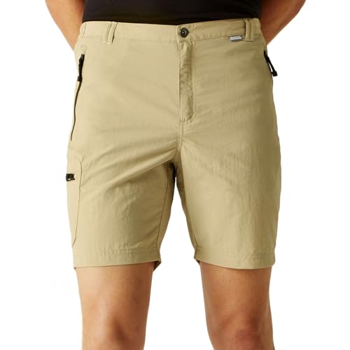 Regatta Herren Leesville II Wandershorts mit mehreren Taschen, cremefarben, 54 von Regatta