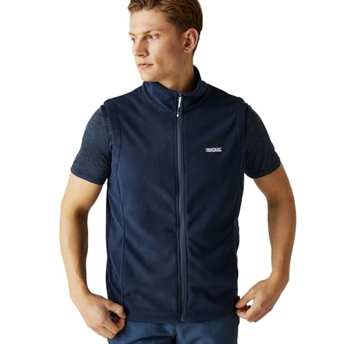 Regatta Herren Men's Tobias II Fleece Gilet Weste, Navy, von Regatta