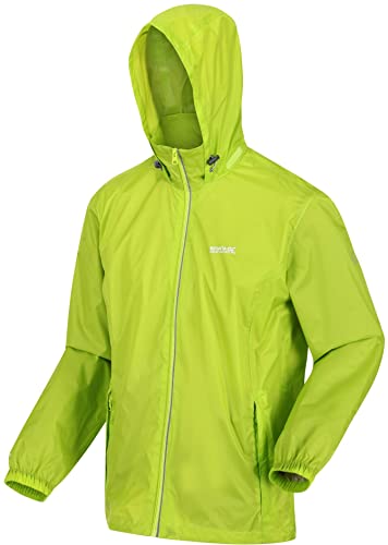 Regatta Herren Mens Lyle IV Waterproof Breathable Packable Jacket Coat Regenjacke, Bright Kiwi, von Regatta