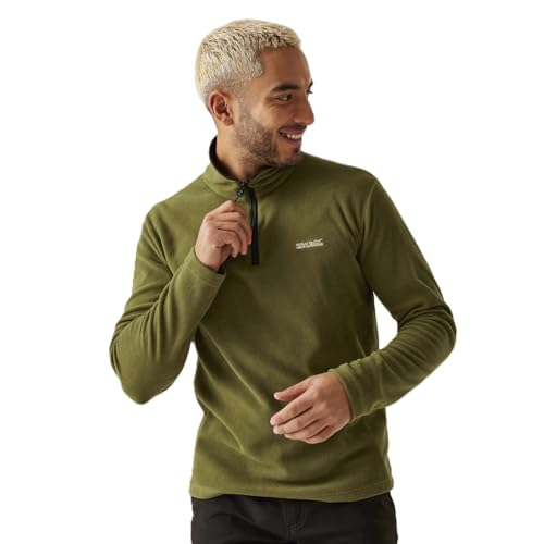 Regatta Leichtes Thompson-Fleece für Herren halbem Reißverschluss und Symmetry-Antipilling-Gewebe, perfekt für Spaziergänge, Outdoor-Aktivitäten und den täglichen Gebrauch Regatta Leichtes Thompson-Fleece für Herren halbem Reißverschluss und Symmetry-Antipilling-Gewebe, perfekt für Spaziergänge, Outdoor-Aktivitäten und den täglichen Gebrauch von Regatta