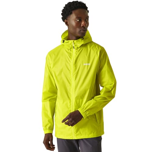 Regatta Herren Mens Waterproof Packaway Jacket Wasserdichte Shell-Jacke, Citron Lime, von Regatta