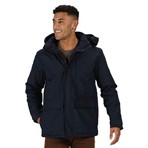 Regatta Herren Penryn Wasserdicht Thermo-Guard Kapuzenjacke - Marine - L von Regatta