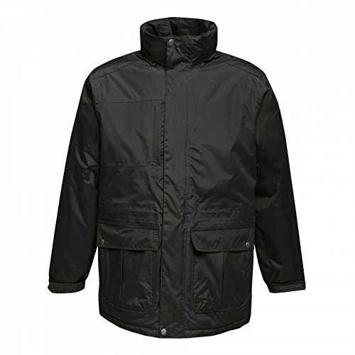 Regatta Herren Professional Men's Darby III Waterproof Insulated Parka Jacket, Black, L von Regatta