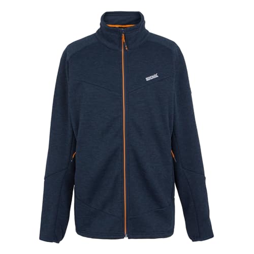 Regatta Herren-Rivake-Fleece mit durchgehendem Reißverschluss und gebürsteter Rückseite, perfekt für Spaziergänge, Outdoor-Aktivitäten und den täglichen Gebrauch von Regatta