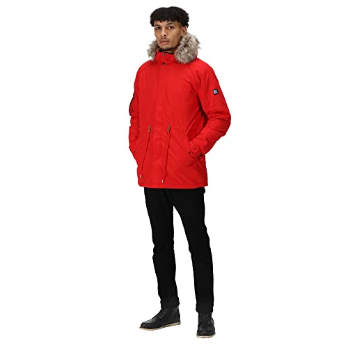 Regatta Herren Salinger III wasserdichte, atmungsaktive Wander-Parka-Jacke von Regatta