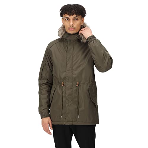 Regatta Herren Salinger III wasserdichte, atmungsaktive Wander-Parka-Jacke von Regatta