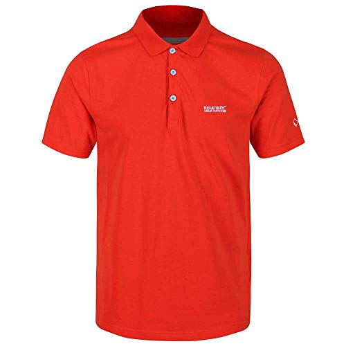 Regatta Herren Sinton' Ribbed Collar Cotton Lightweight Active T-Shirts/Polos/Westen Regatta Herren Sinton' Ribbed Collar Cotton Lightweight Active T-Shirts/Polos/Westen von Regatta