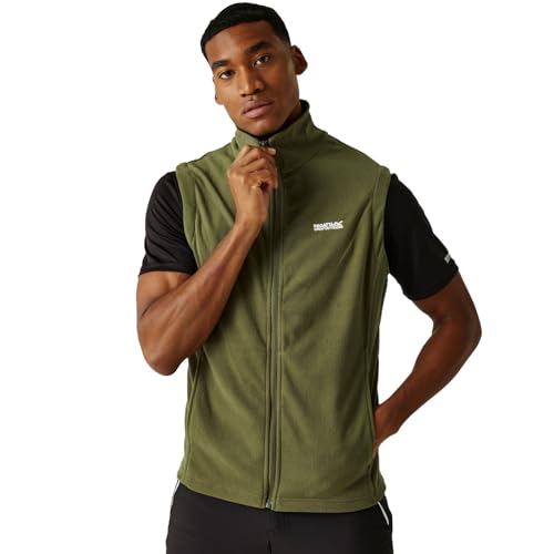 Regatta Herren Men's Tobias II Fleece Gilet, Green, 4XL von Regatta