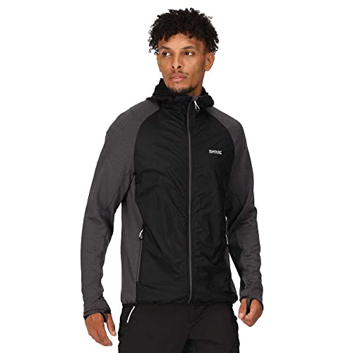 Regatta Highton Lite Hybrid Jacke/Fleecejacke für Herren, Größe:M, Farbe:Schwarz Regatta Highton Lite Hybrid Jacke/Fleecejacke für Herren, Größe:M, Farbe:Schwarz von Regatta