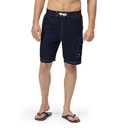 Regatta Hotham Bd ShortI V Schnell trocknende, verstellbare Shorts für Herren. Mit recyceltem Polyester und Sicherheitstasche. Geeignet zum Schwimmen und für Aktivitäten am Pool. von Regatta