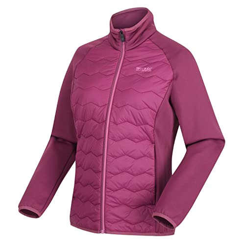 Regatta Hybrid Softshelljacke Damen Clumber III, Farbe:Weinrot, Größe:44 von Regatta