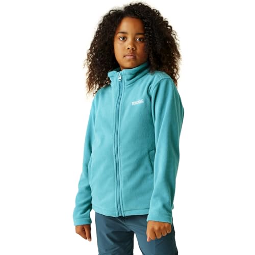 Regatta Jungen Kids' King II Full Zip Fleece Jacket fleecejacke, Tahoe Blue, von Regatta