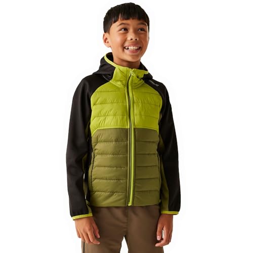 Regatta Kielder IX Hybrid-Jacke für Kinder mit Extol-Stretch-Einsätzen und synthetischer Warmloft-Daunen-Touch-Isolierung, perfekt zum Wandern, Wandern und für Outdoor-Aktivitäten von Regatta