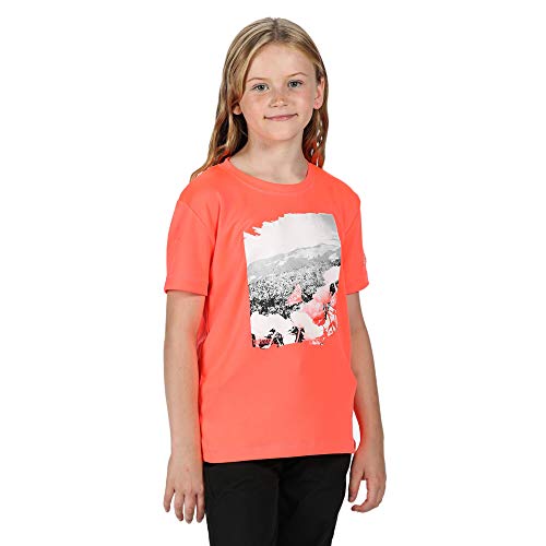 Regatta Kinder Alvarado V' Active Printed T-Shirts/Polo-Hemden/Westen, Feuerrot, 128 Regatta Kinder Alvarado V' Active Printed T-Shirts/Polo-Hemden/Westen, Feuerrot, 128 von Regatta