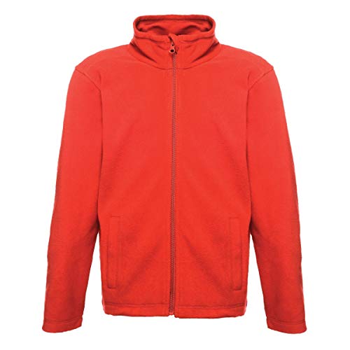 Regatta Brigade Ii Unisex Kinder Fleece-Fleece, schnelltrocknend, Durchgehender Reißverschluss,Red, 5-6 Jahre ( EU 116) von Regatta