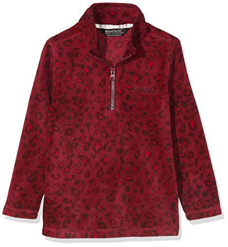 Regatta Kinder Lovely Jubblie Half-Zip Fleece, Rumba Animal, Size 14/15 Regatta Kinder Lovely Jubblie Half-Zip Fleece, Rumba Animal, Size 14/15 von Regatta