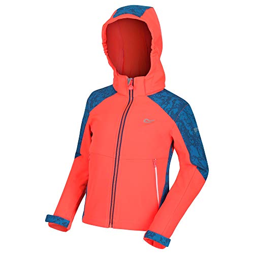 Regatta Kinder Softshelljacke Astrox II reflektierend Softshelljacke 3XL Fiery Coral/Petrol Blue Regatta Kinder Softshelljacke Astrox II reflektierend Softshelljacke 3XL Fiery Coral/Petrol Blue von Regatta