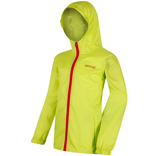 Regatta-Kinderjacke Kid Pack It Iii, wasserdichte Shell-Jacke XS Lime Zest Regatta-Kinderjacke Kid Pack It Iii, wasserdichte Shell-Jacke XS Lime Zest von Regatta