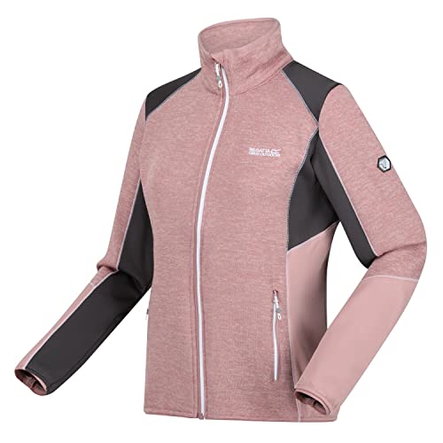 Regatta Lindalla V Strickfleecejacke für Damen, Farbe:Rosa, Größe:44 von Regatta