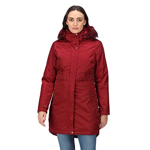 Regatta Damen Lyanna Jackets Waterproof Insulated, Cabernet, 38 von Regatta