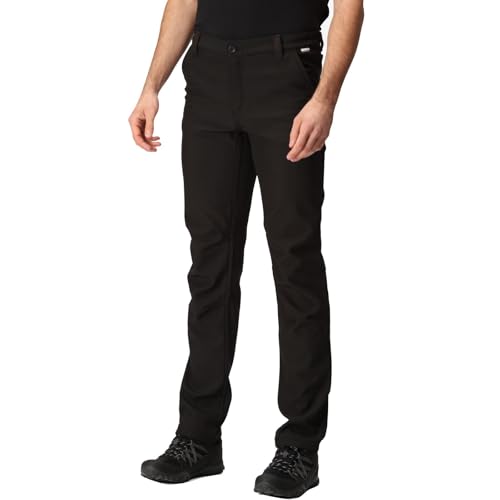 Regatta Herren-Fenton-Softshell-Wanderhose, perfekt zum Wandern, Spazierengehen und für Outdoor-Aktivitäten von Regatta