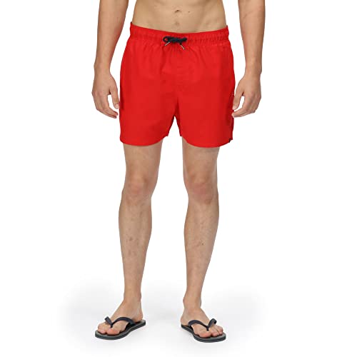 Regatta Mawson Swim Short III Schnell trocknende, verstellbare Shorts für Herren. Mit recyceltem Polyester und Taschen. Geeignet zum Schwimmen und für Aktivitäten am Pool. von Regatta