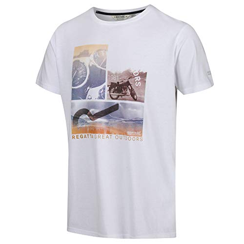 Regatta Cline IV T-Shirt aus Coolweave-Baumwolle mit Grafik-Print Regatta Cline IV T-Shirt aus Coolweave-Baumwolle mit Grafik-Print von Regatta
