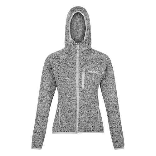 Regatta Newhill Hooded Fleece für Damen mit meliertem Strickeffekt, perfekt für Spaziergänge, Outdoor-Aktivitäten und den täglichen Gebrauch von Regatta