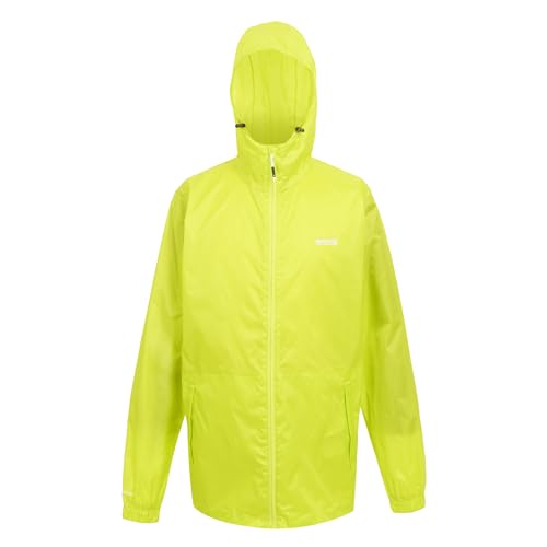 Regatta Herren Mens Waterproof Packaway Jacket Wasserdichte Shell-Jacke, Citron Lime, von Regatta