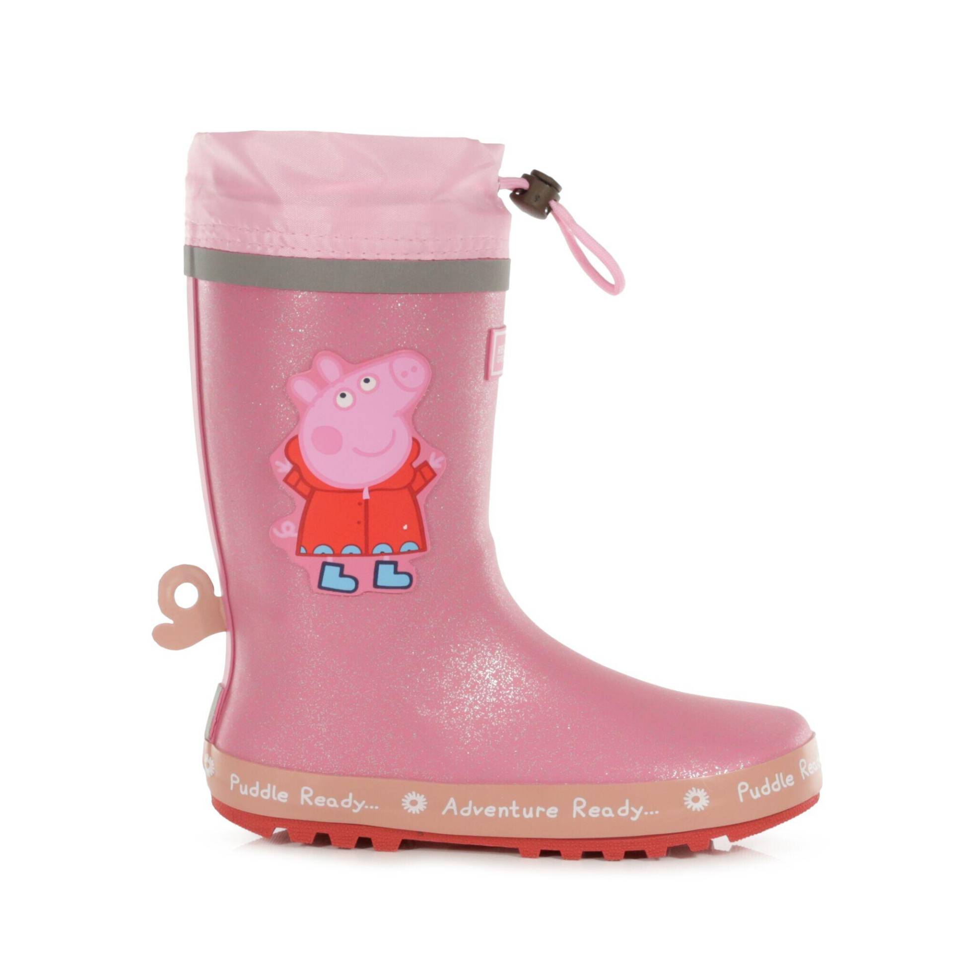 Regatta Peppa Pig wasserdichte Kinder-Wanderstiefel. rosa von Regatta