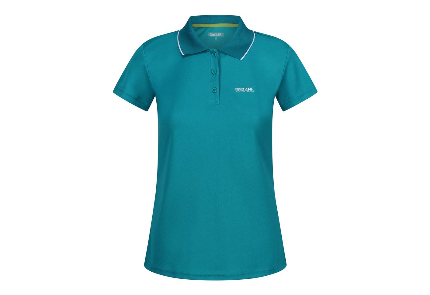 Regatta Poloshirt Poloshirt mit Marken-Logo und -schriftzug auf der Vorderseite Regatta Poloshirt Poloshirt mit Marken-Logo und -schriftzug auf der Vorderseite von Regatta
