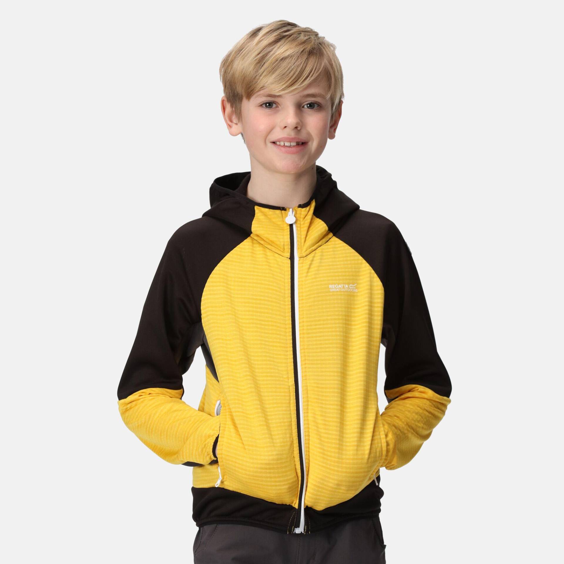 Regatta Prenton II Softshell-Kinder-Wanderjacke. gelb von Regatta