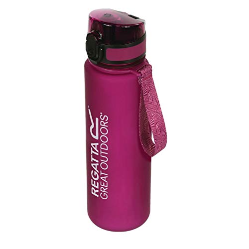 Regatta Regvv Leichte Tritan-Flip-Campingflasche, 0,6 l, Azalia, Sgl Regatta Regvv Leichte Tritan-Flip-Campingflasche, 0,6 l, Azalia, Sgl von Regatta