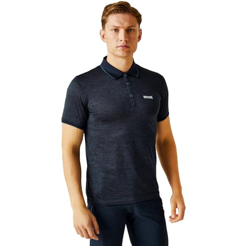 Regatta Men Remex II' Quick Drying Active T-Shirts/Polos/Vests, Navy, Medium von Regatta