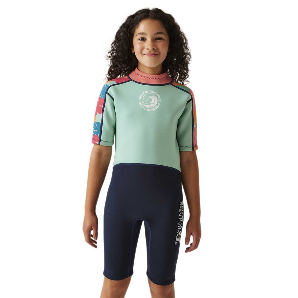 Regatta Rkm044 Neoprene Wetsuit Grün 9-10 Years von Regatta