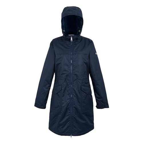Regatta Damen Women's Romine Ii Waterproof Parka Jacket, Navy, 42 Regatta Damen Women's Romine Ii Waterproof Parka Jacket, Navy, 42 von Regatta
